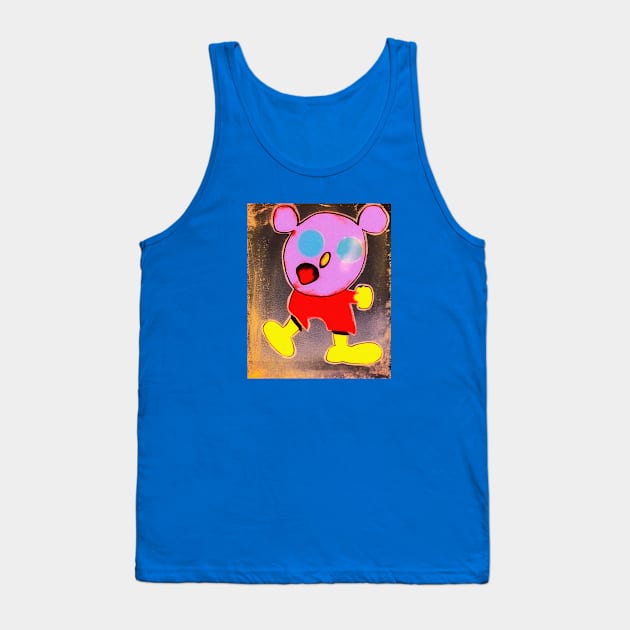 Abstract cartoon character Tank Top by KOTYA